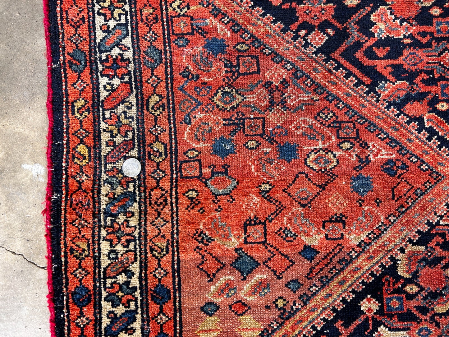 3'8" x 9'11" Hand-Knotted 100% Wool Pile - Malayere Runner