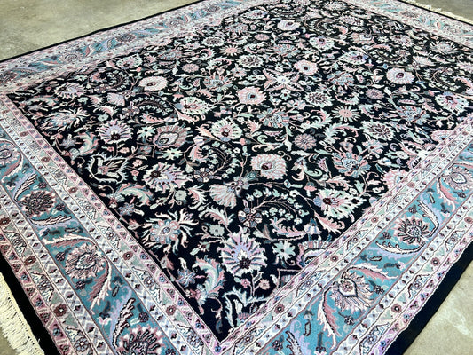 8'10" x 11'10" Hand-Knotted 100% Wool Carpet - Kashane Design Area Rug