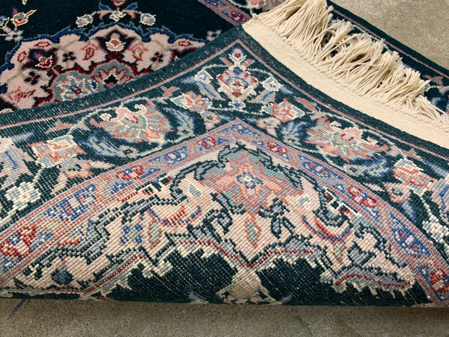 2'x3' Hand-Knotted Wool Oriental Rug - Area Carpet