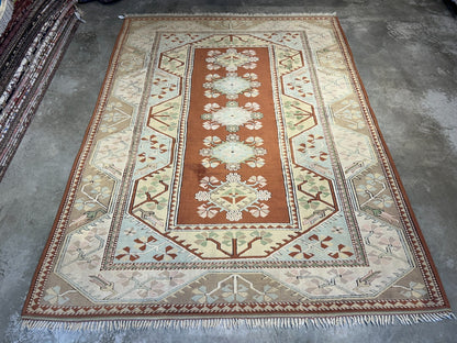 8'10"x11'8" Hand-Knotted 100%  Wool Pile Kazak Rug