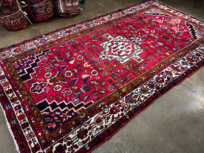 5'5" x 10'1" Hand-Knotted 100% Wool Carpet - Hamadane Area Rug