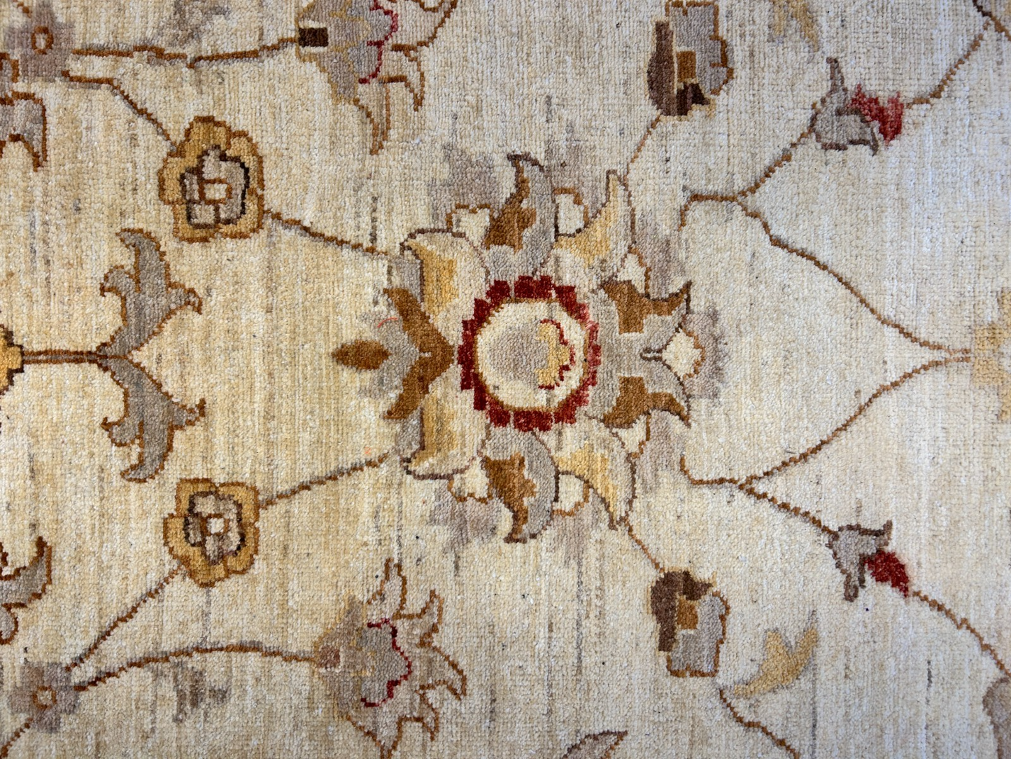 8'10"x12' Hand-Knotted 100% Wool Pile Oriental Rug