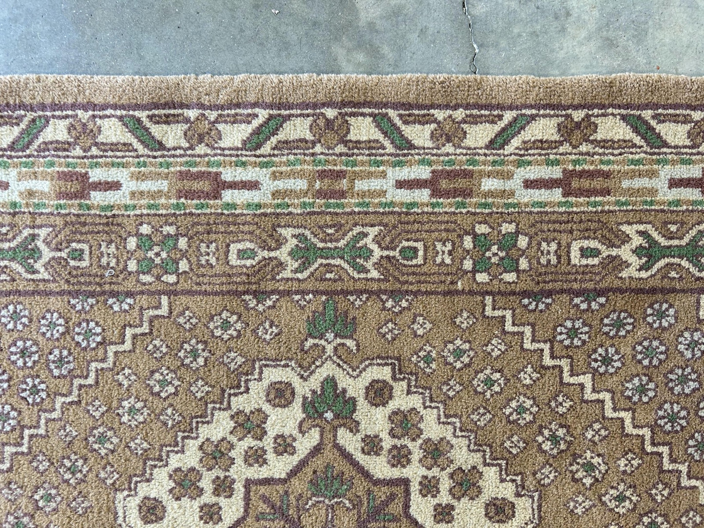 3'x6' Hand-Knotted 100% Wool Pile Oriental Area Rug - Carpet