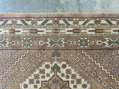 3'x6' Hand-Knotted 100% Wool Pile Oriental Area Rug - Carpet