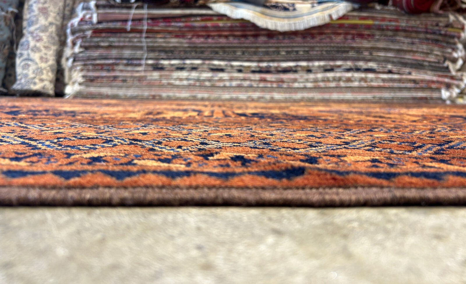 8'8"x12'1" Hand-Knotted 100%  Wool Pile Bokhara Rug