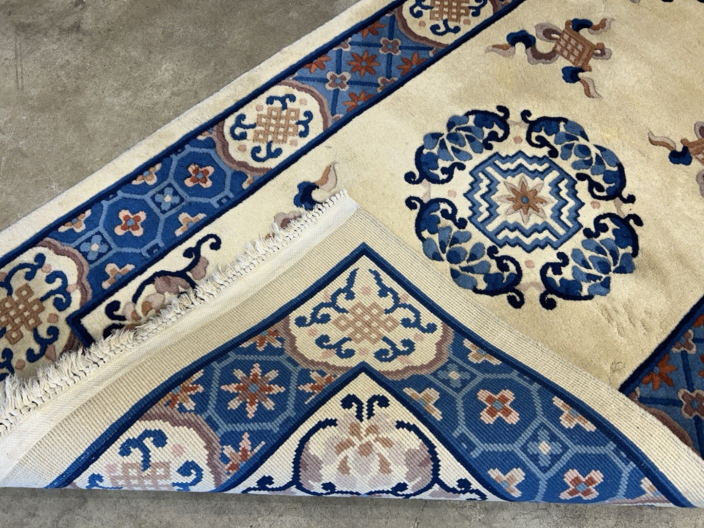 3’1”x5’2” Hand-Knotted 100% Wool Pile Oriental Area Rug - Carpet