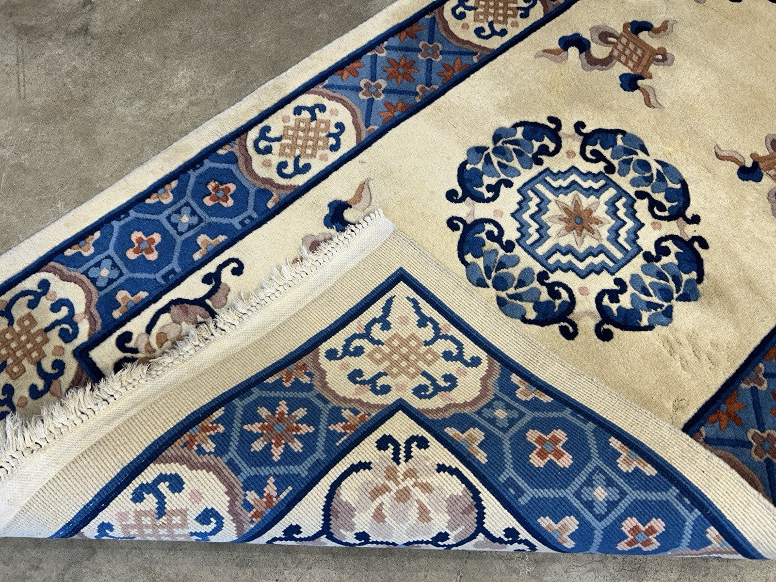 3’1”x5’2” Hand-Knotted 100% Wool Pile Oriental Area Rug - Carpet