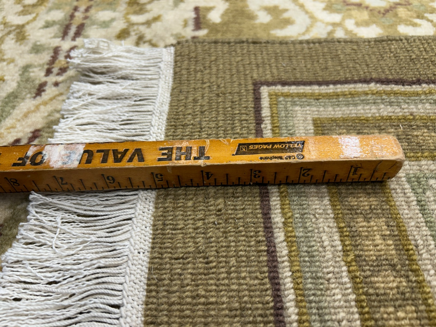 2'11"x5'1" Hand-Knotted 100% Wool Pile Oriental Area Rug - Carpet