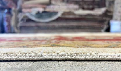 9'x12' Hand-Knotted 100% Wool Pile Kashane Design Carpet - Area Rug