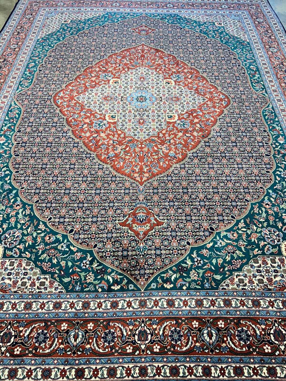 9'x12' Hand-Knotted 100% Wool Pile Sinopersian Carpet - Area Rug