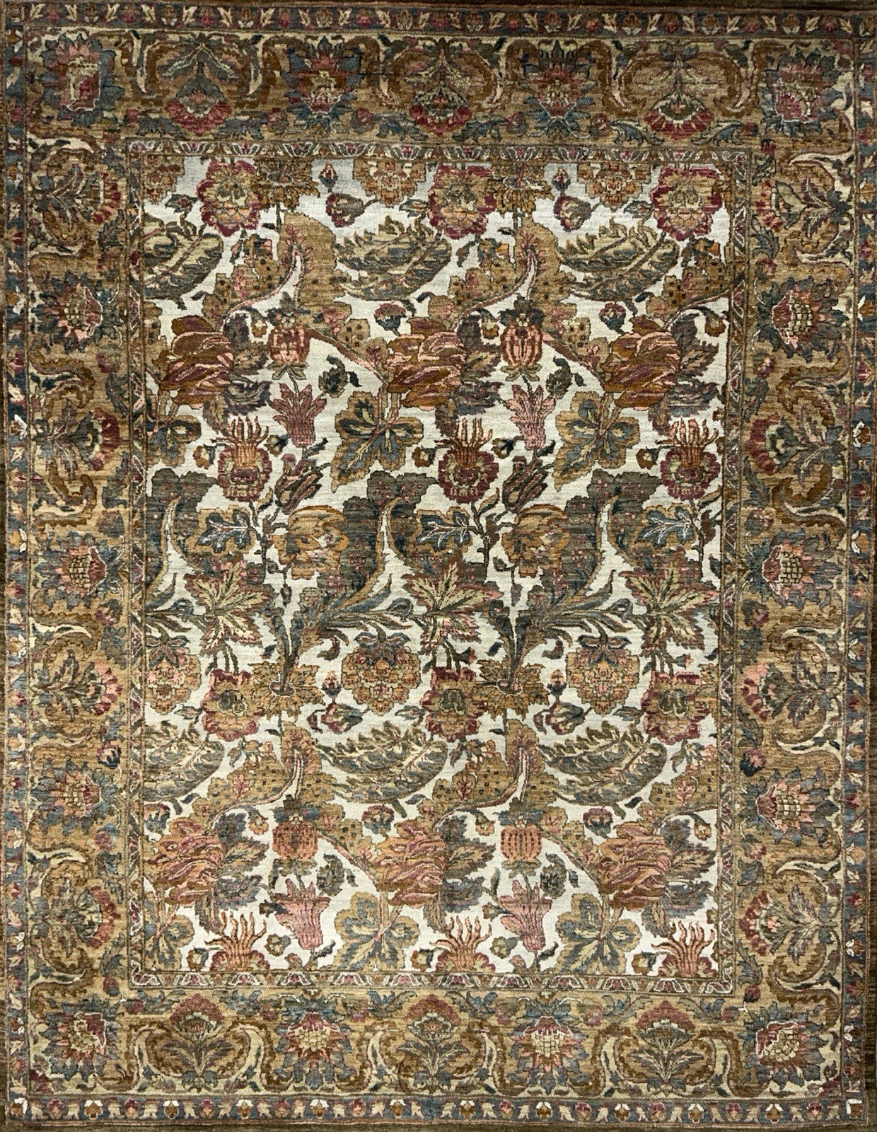 8’x10’ Hand-Knotted 100% Wool Pile Oriental Area Rug - Carpet