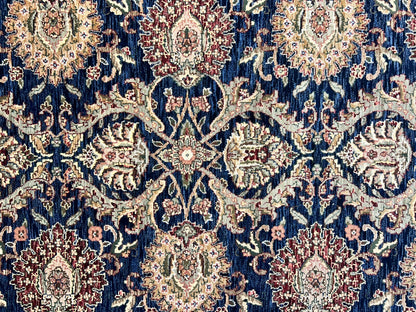 9'x12'2" Hand-Knotted 100% Wool Pile Oriental Rug
