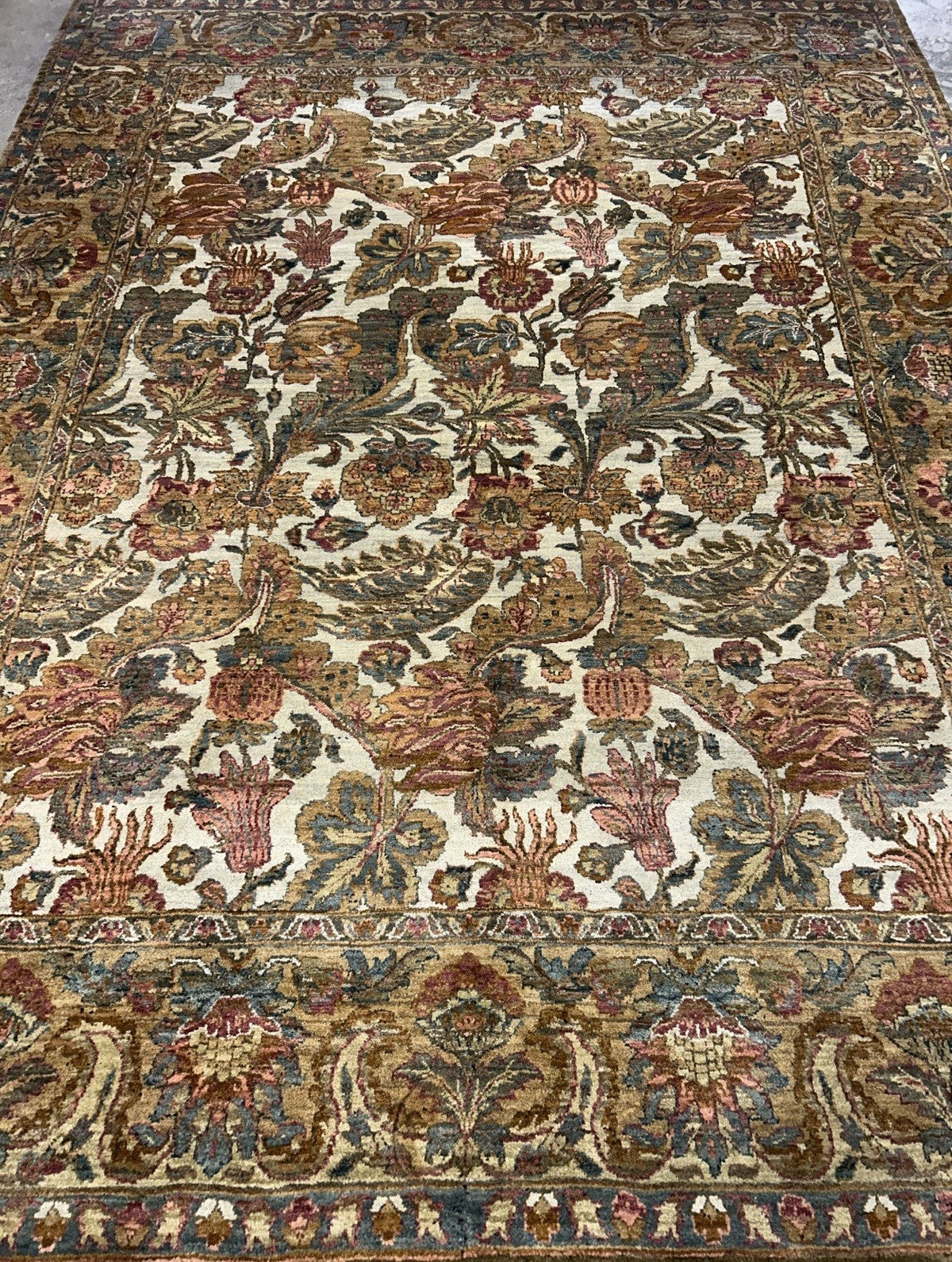 8’x10’ Hand-Knotted 100% Wool Pile Oriental Area Rug - Carpet