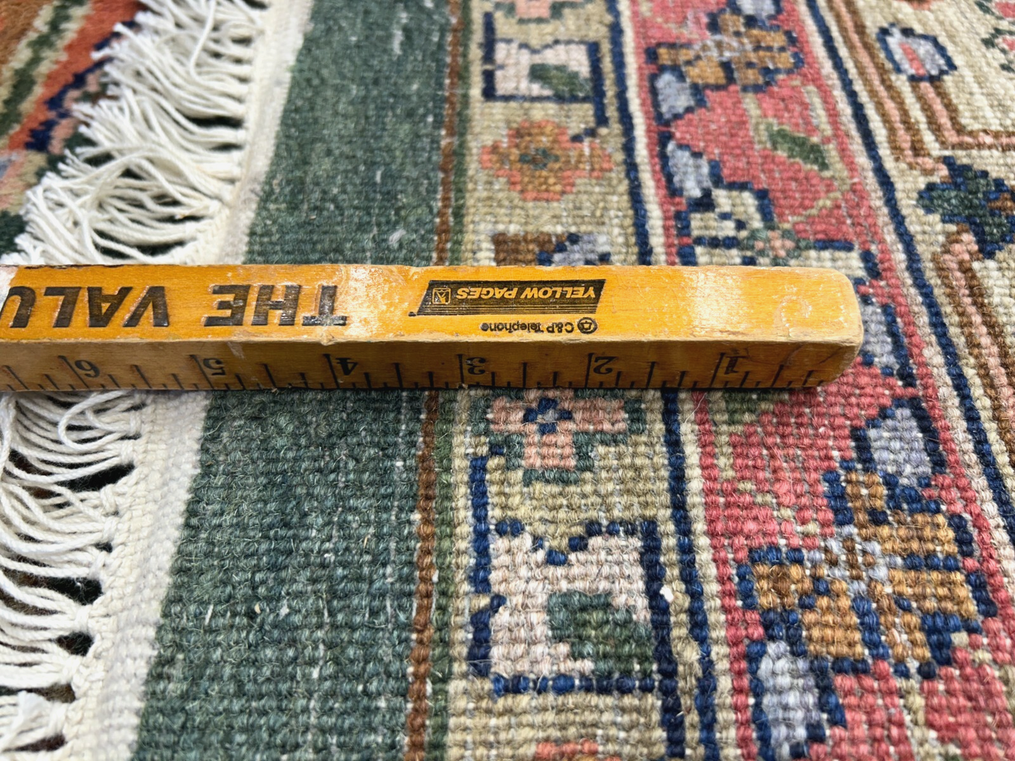 9'x12' Hand-Knotted 100% Wool Pile Herize Rug