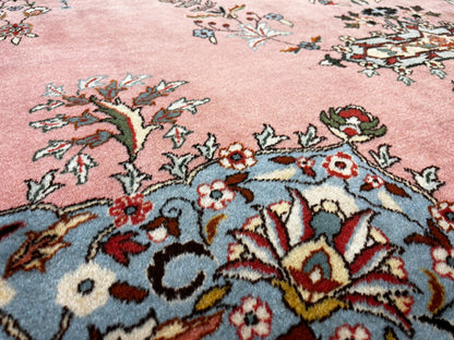 8'4" x 11'10'' Hand-Knotted 100% Wool Pile Romany Area Rug