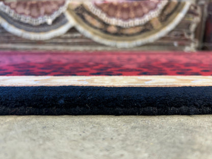 8'x11'2" Hand-Knotted 100% Wool Pile Tibetian Area Rug - Carpet