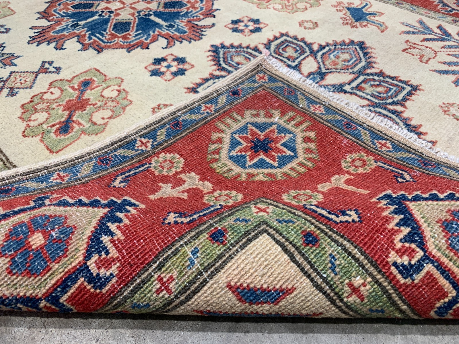 4'0'' x 6'0'' Hand-Knotted 100% Wool Pile Carpet - Oriental Area Rug