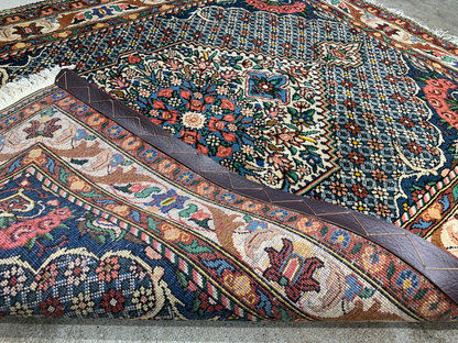 3'5"x5'2'' Hand-Knotted 100% Wool Bakhtiarie Area Rug - Area Carpet