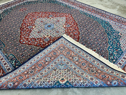 9'x12' Hand-Knotted 100% Wool Pile Sinopersian Carpet - Area Rug