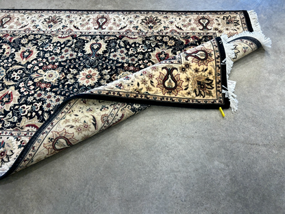 3'1"x5' Hand-Knotted 100% Wool Pile Lahovere Rug