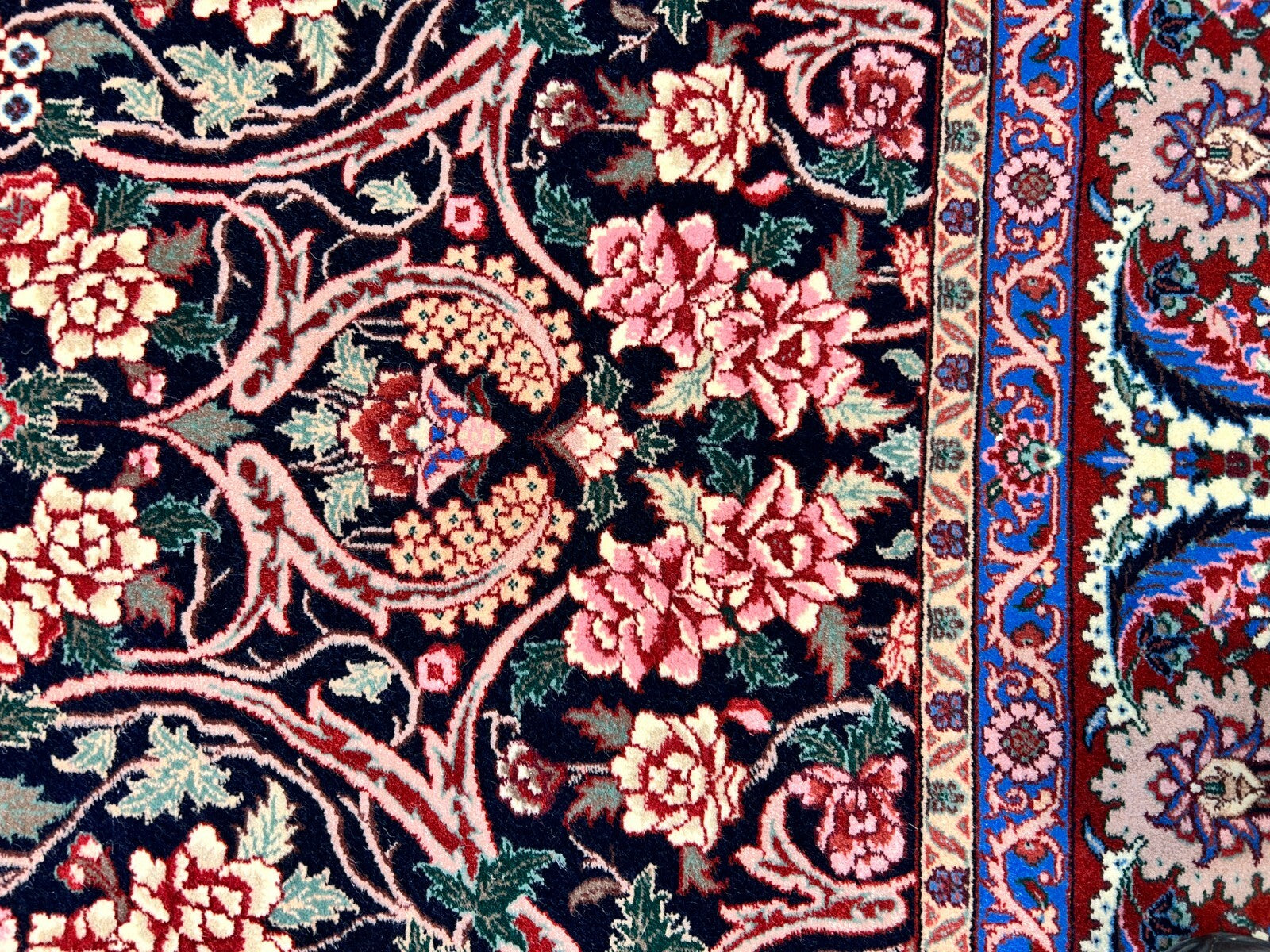 6'x9' Hand-Knotted 100% Wool Pile SinoPersian Carpet - Area Rug