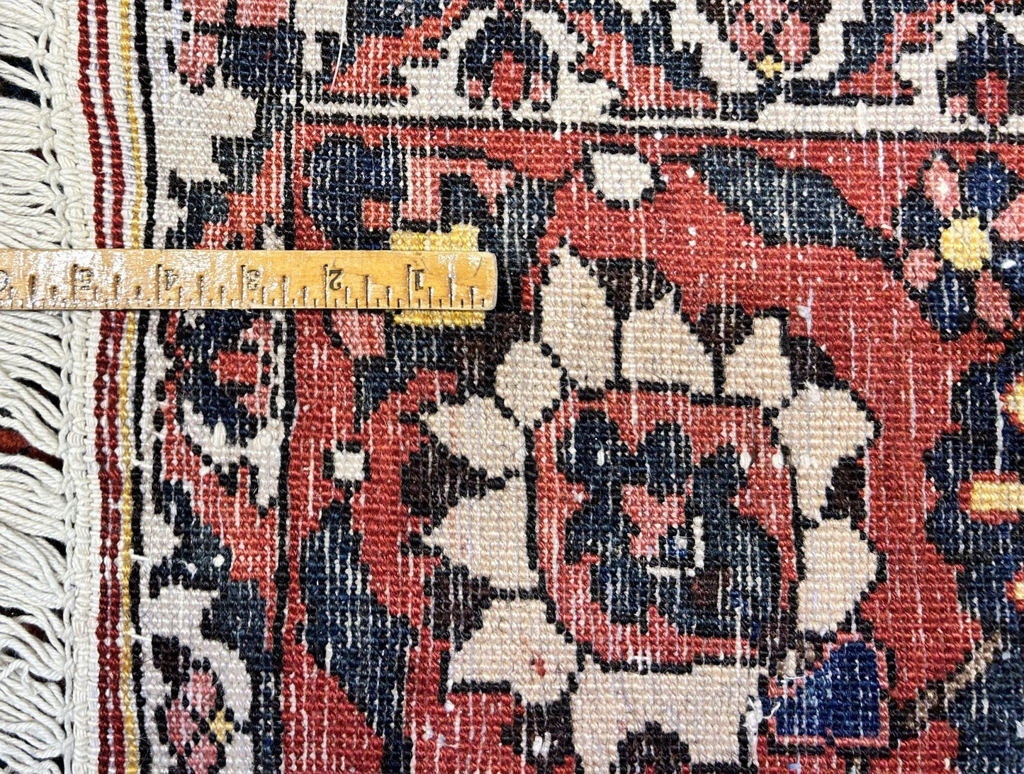 7'0"x9'9" Hand-Knotted 100% Lamb Wool Bakhtiarie Carpet - Area Rug