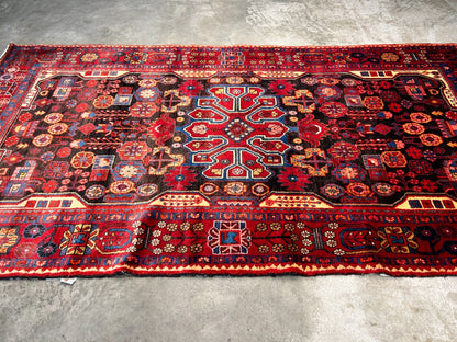 5'0" x 9'10" Hand-Knotted 100% Wool Carpet - Nahavande Area Rug