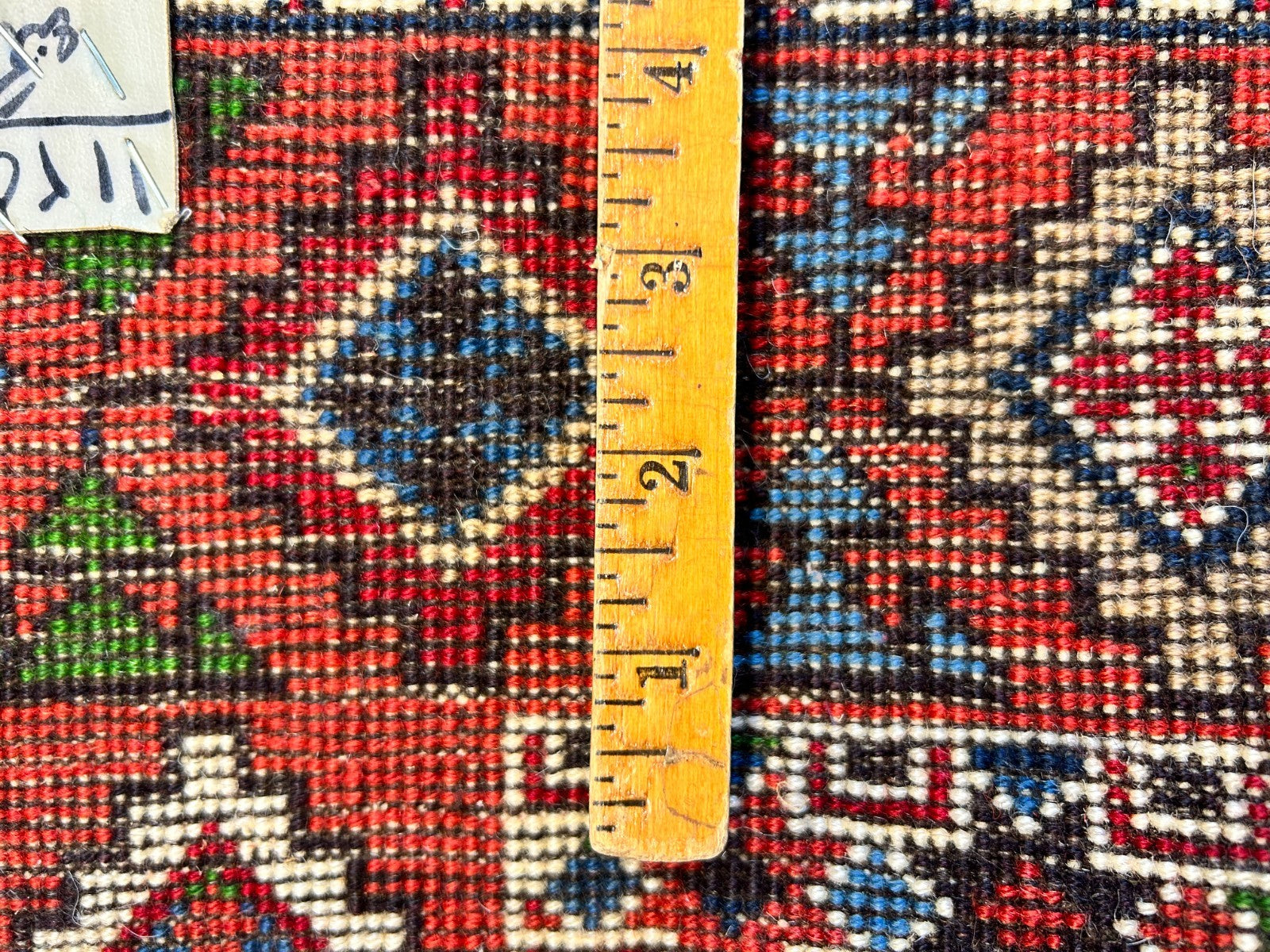 2'7"x4'2" Hand-Knotted 100% Wool Pile Yalamehe Rug