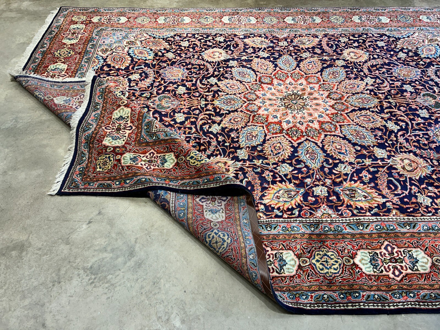 8'8"x12'6" Hand-Knotted 100% Wool Pile Kashmare Rug