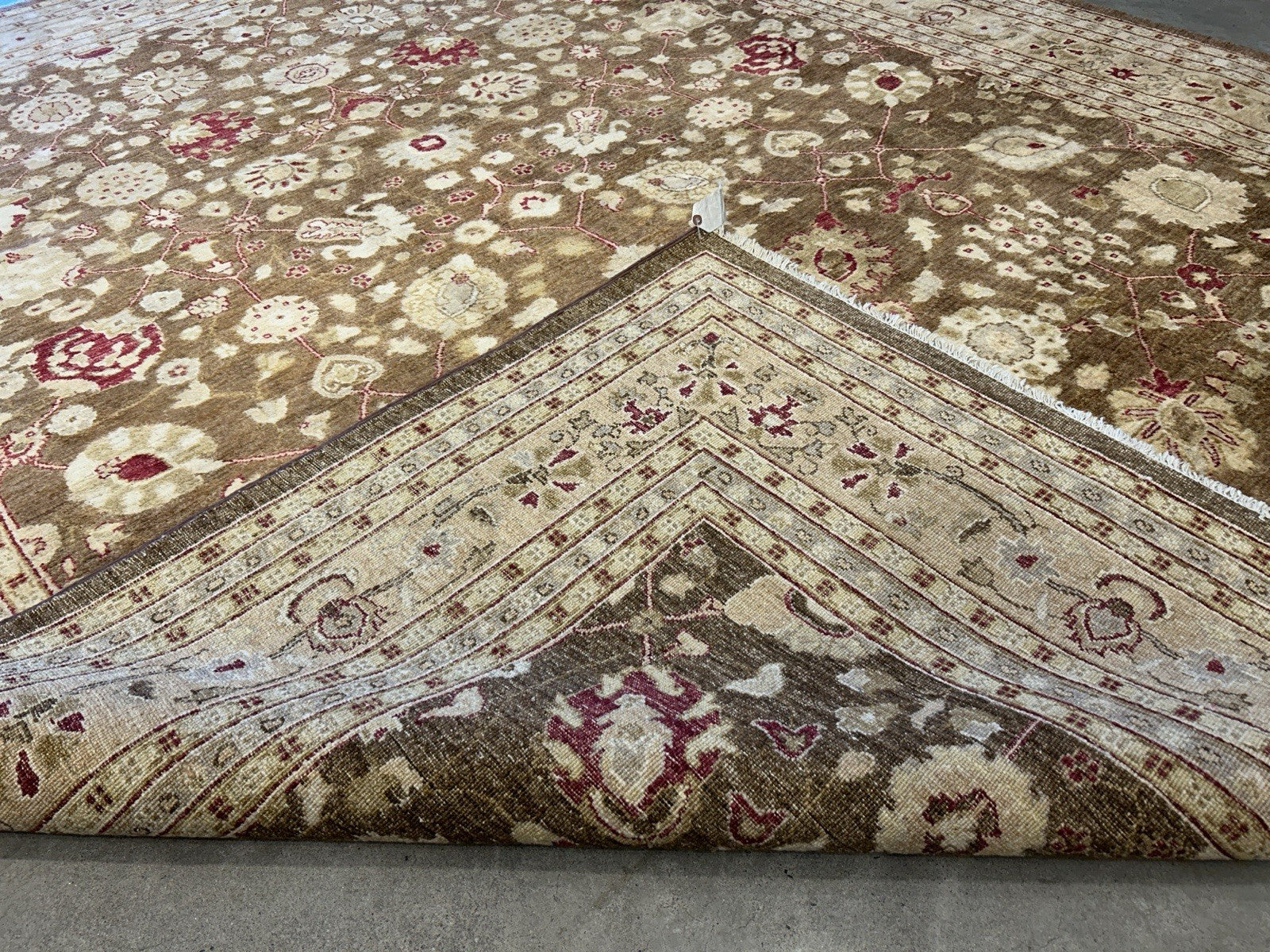 8’1”x9’11” Hand-Knotted 100% Wool Pile Oriental Area Rug - Carpet