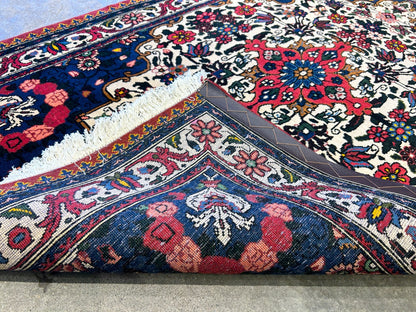 3'5"x5'2'' Hand-Knotted 100% Wool Persiane Bakhtiarie Area Rug