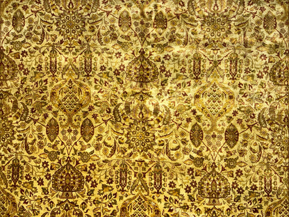 9'x11'9" Hand-Knotted 100% Wool Pile Oriental Rug