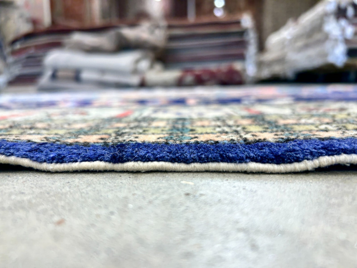 6'x9'10" Hand-Knotted 100% Wool Pile Ardabile Carpet - Area Rug