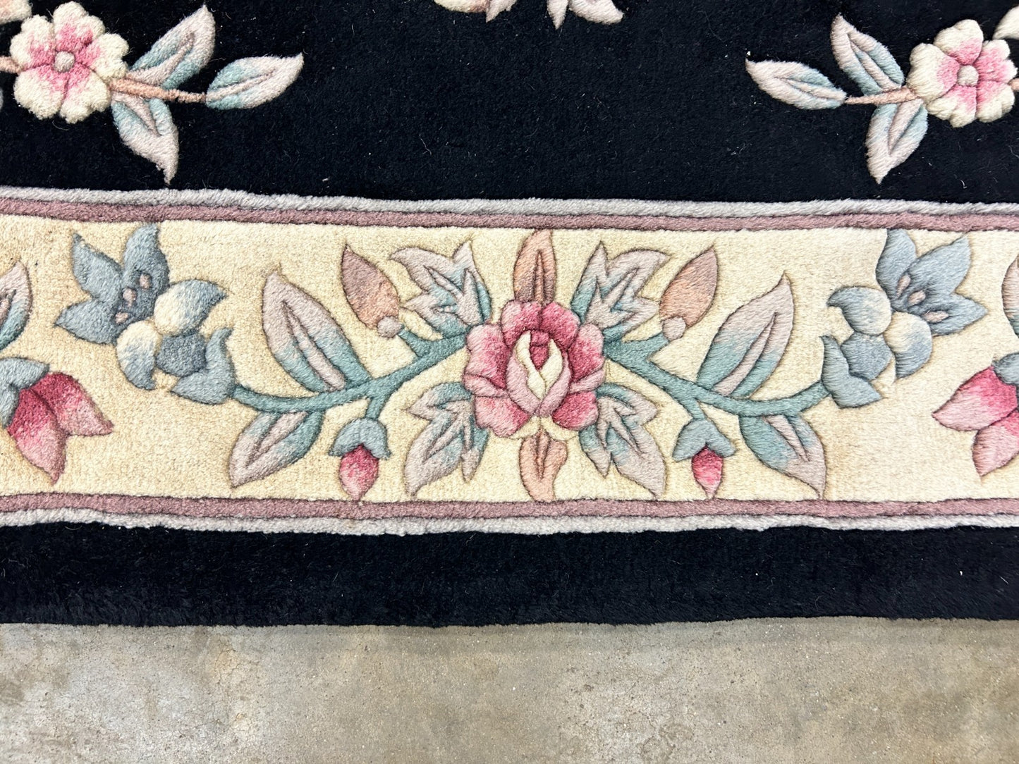 3'x5' Hand-Knotted 100% Wool Pile Art Deco Rug