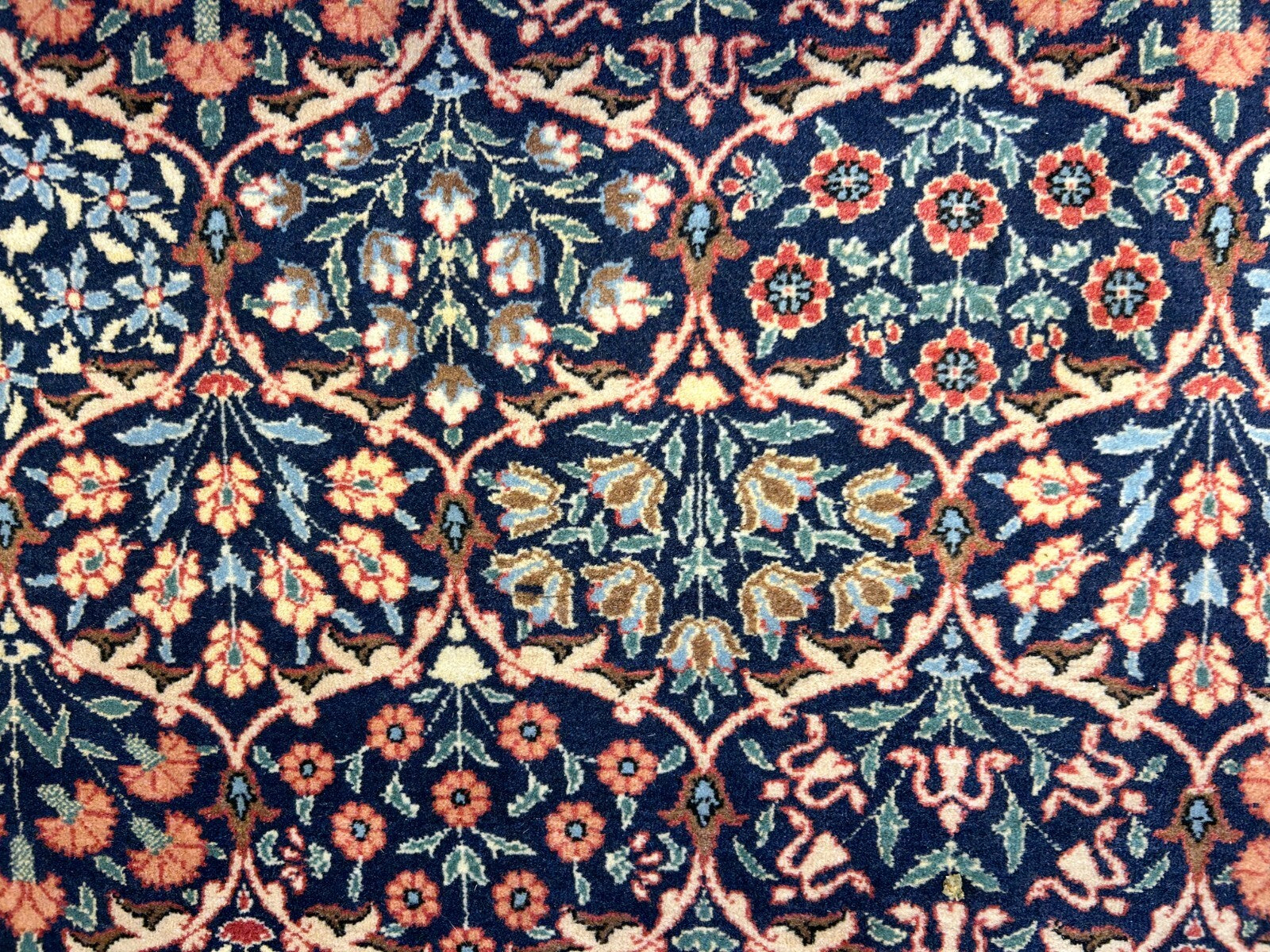 6'8"x9'9" Hand-Knotted 100% Wool Pile Hereke Carpet - Area Rug