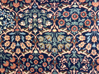 6'8"x9'9" Hand-Knotted 100% Wool Pile Hereke Carpet - Area Rug