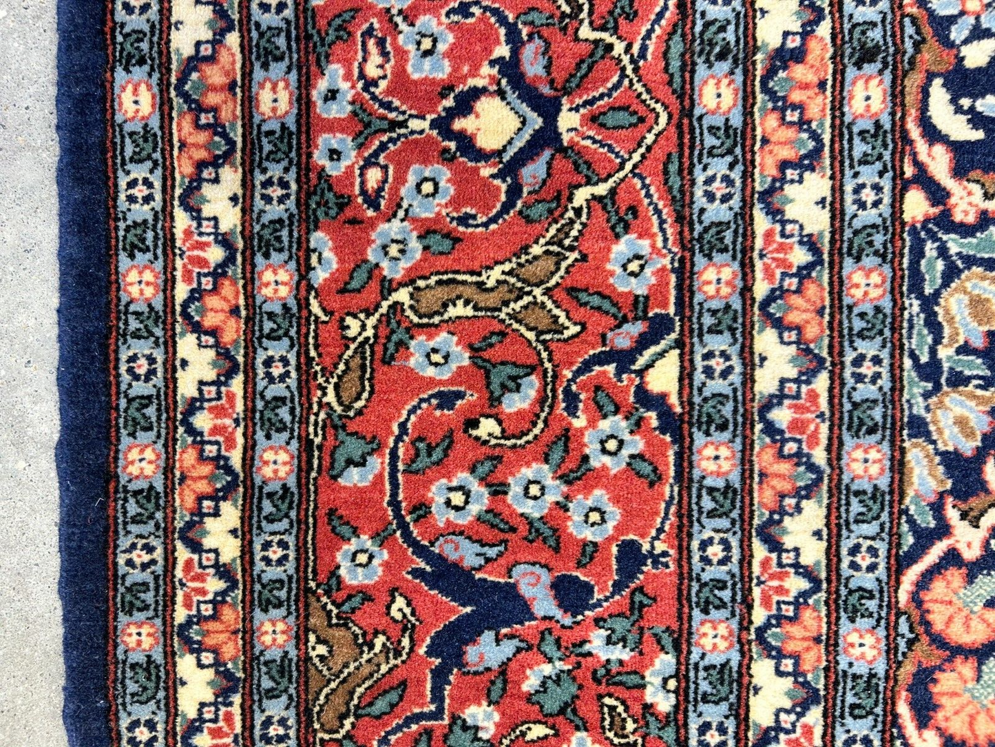 6'8"x9'9" Hand-Knotted 100% Wool Pile Hereke Carpet - Area Rug