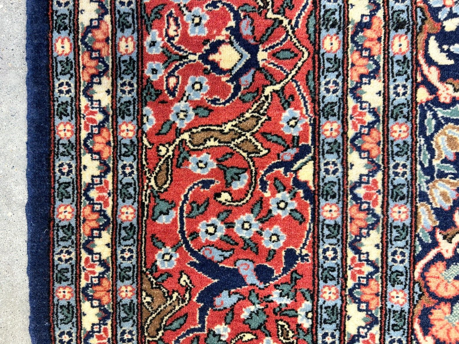 6'8"x9'9" Hand-Knotted 100% Wool Pile Hereke Carpet - Area Rug