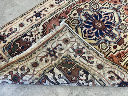 3’x5’ Hand-Knotted 100% Wool Indoserapi Area Rug - Carpet
