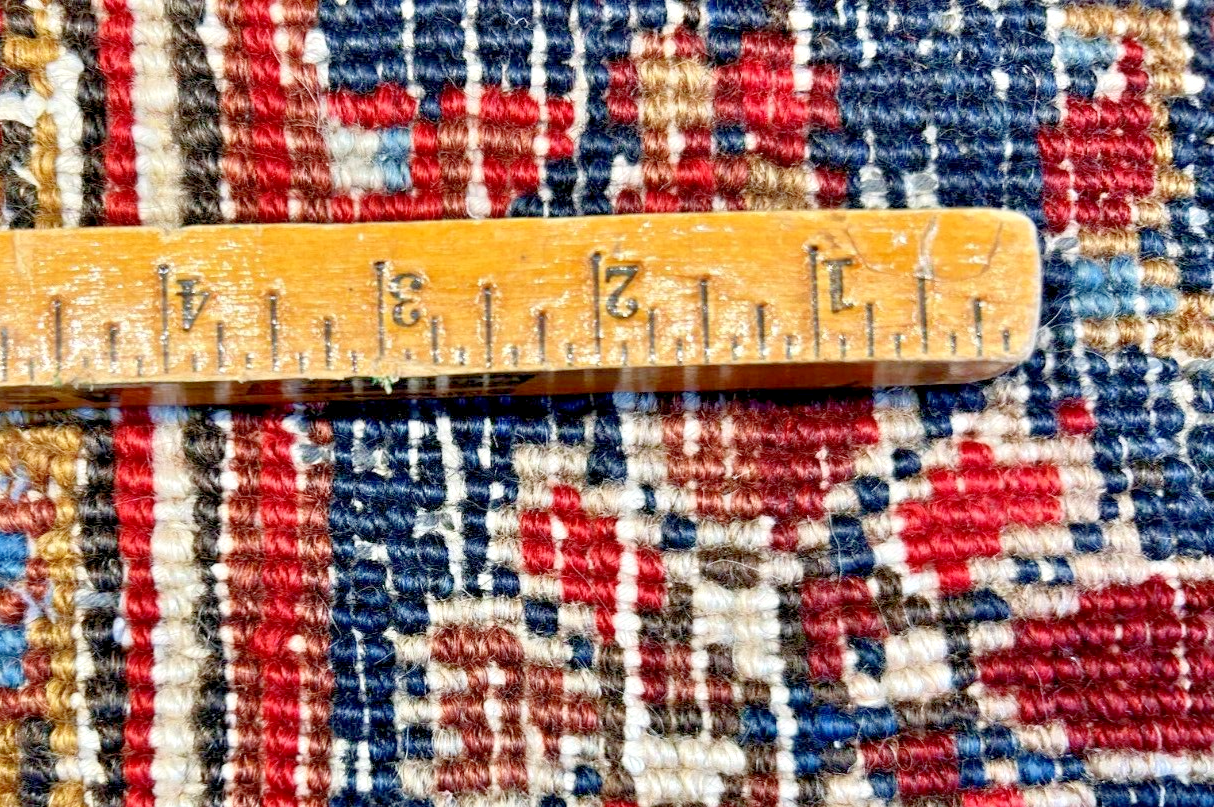 6'10"x10'3" Hand-Knotted 100% Wool Herize Carpet - Area Rug