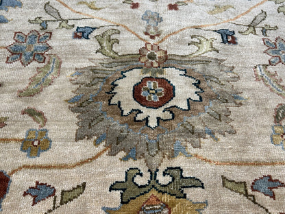 8' x 9'10" Hand-Knotted 100% Wool Carpet - Indian Mahal Area Rug