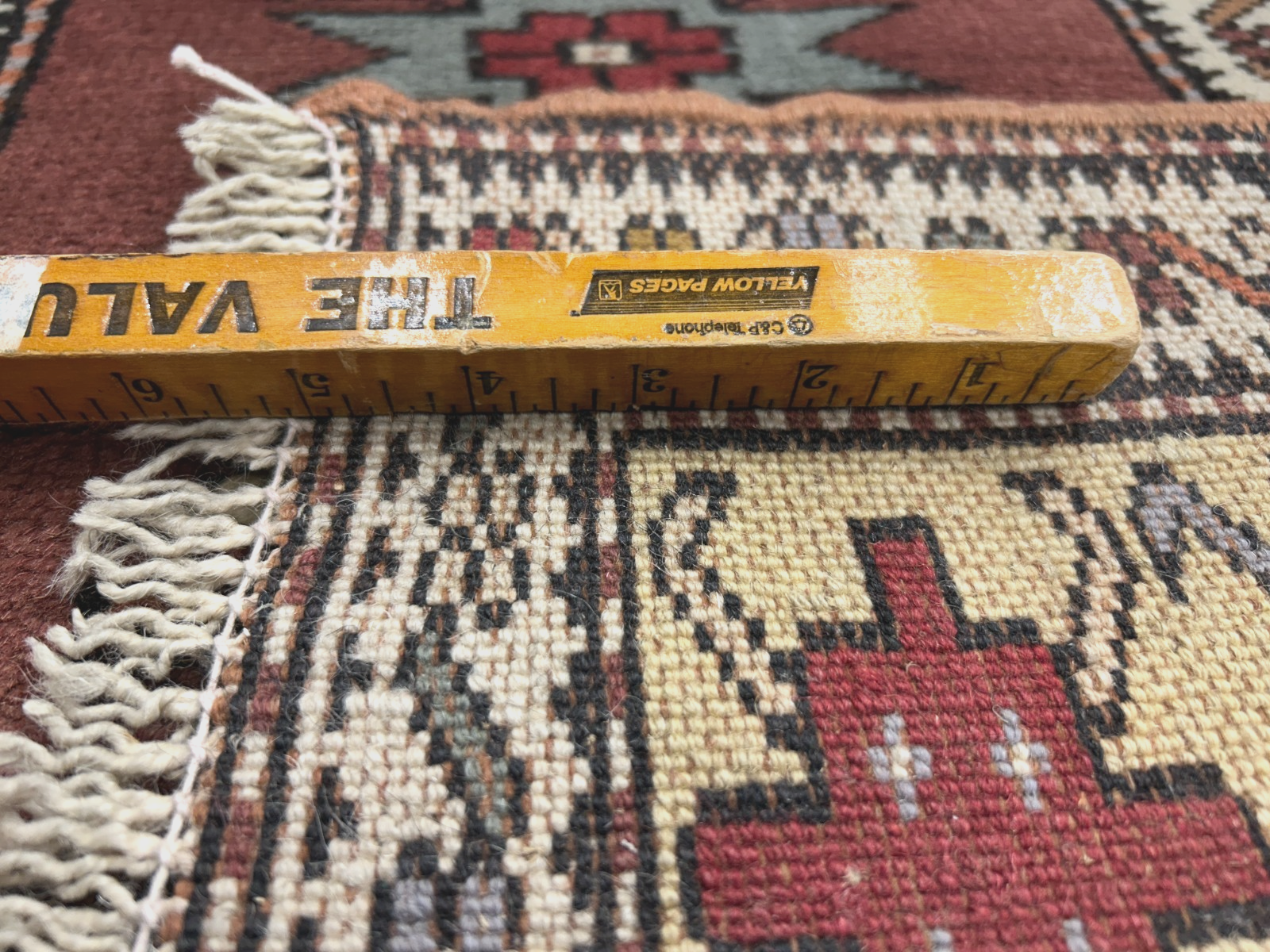 3'x5' Antique Hand-Knotted 100% Wool Pile Caucasian Area Rug - Carpet