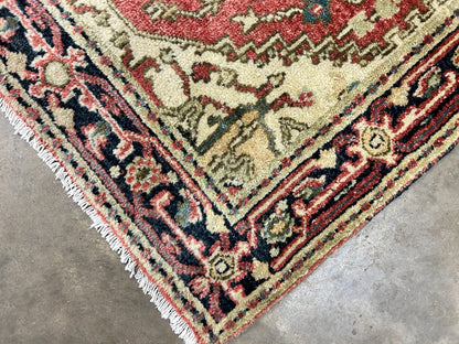 3'x5' Hand-Knotted 100% Wool Pile IndoSerapi Rug