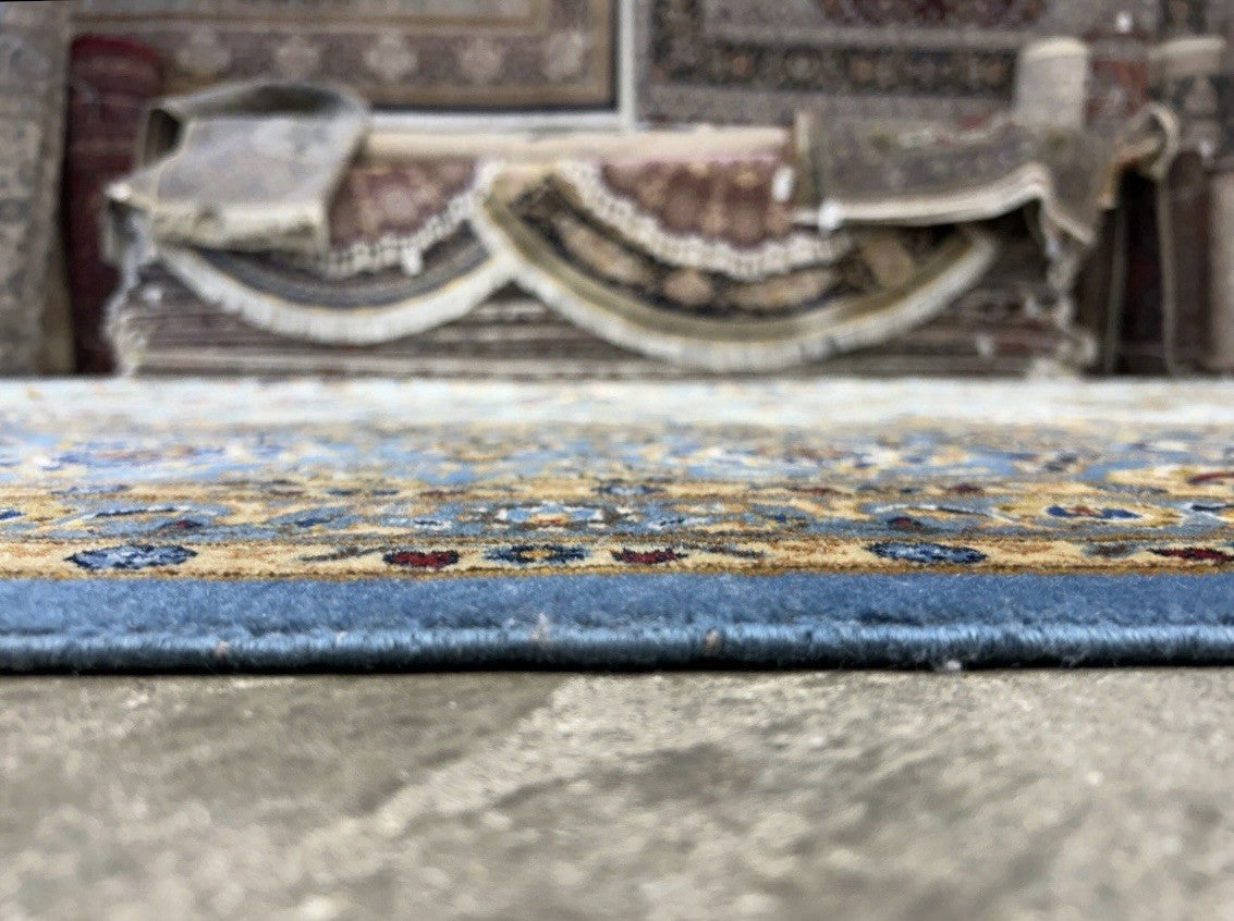 10’8”x14’2” Very Fine Hand-Knotted 100% Wool Pile Kashane Area Rug - Signed