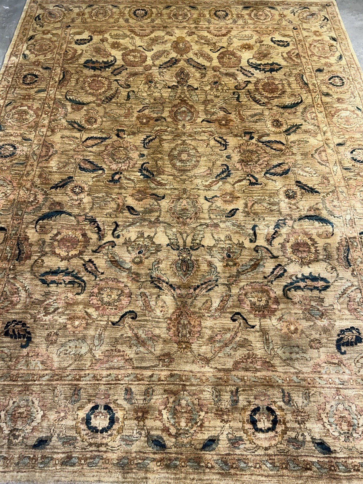 8’x10’ Hand-Knotted 100% Wool Pile Oriental Area Rug - Carpet