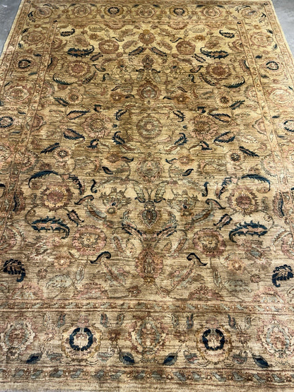 8’x10’ Hand-Knotted 100% Wool Pile Oriental Area Rug - Carpet
