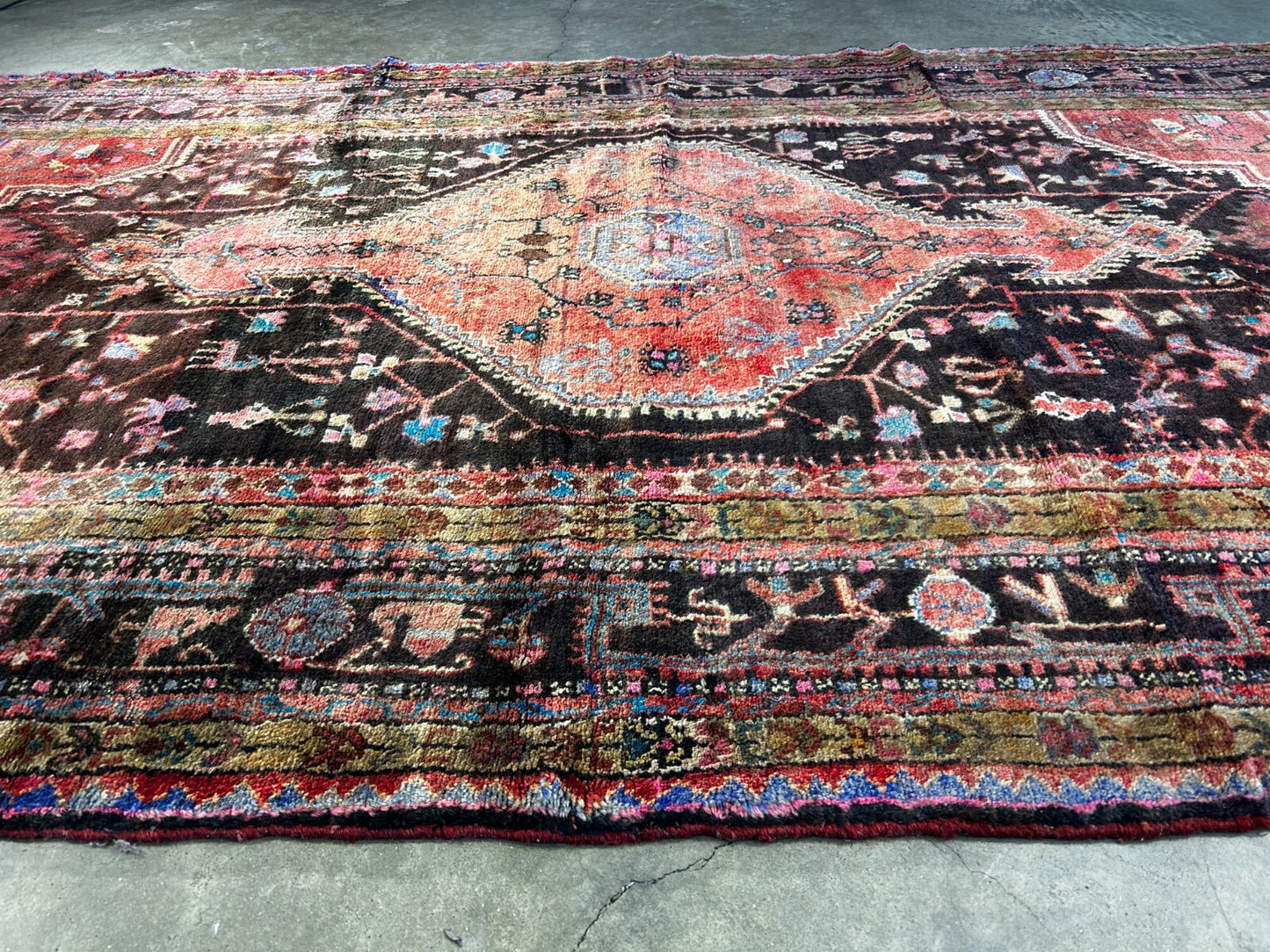 4'10" x 9'7" Hand-Knotted 100% Wool Carpet - Nahavande Area Rug