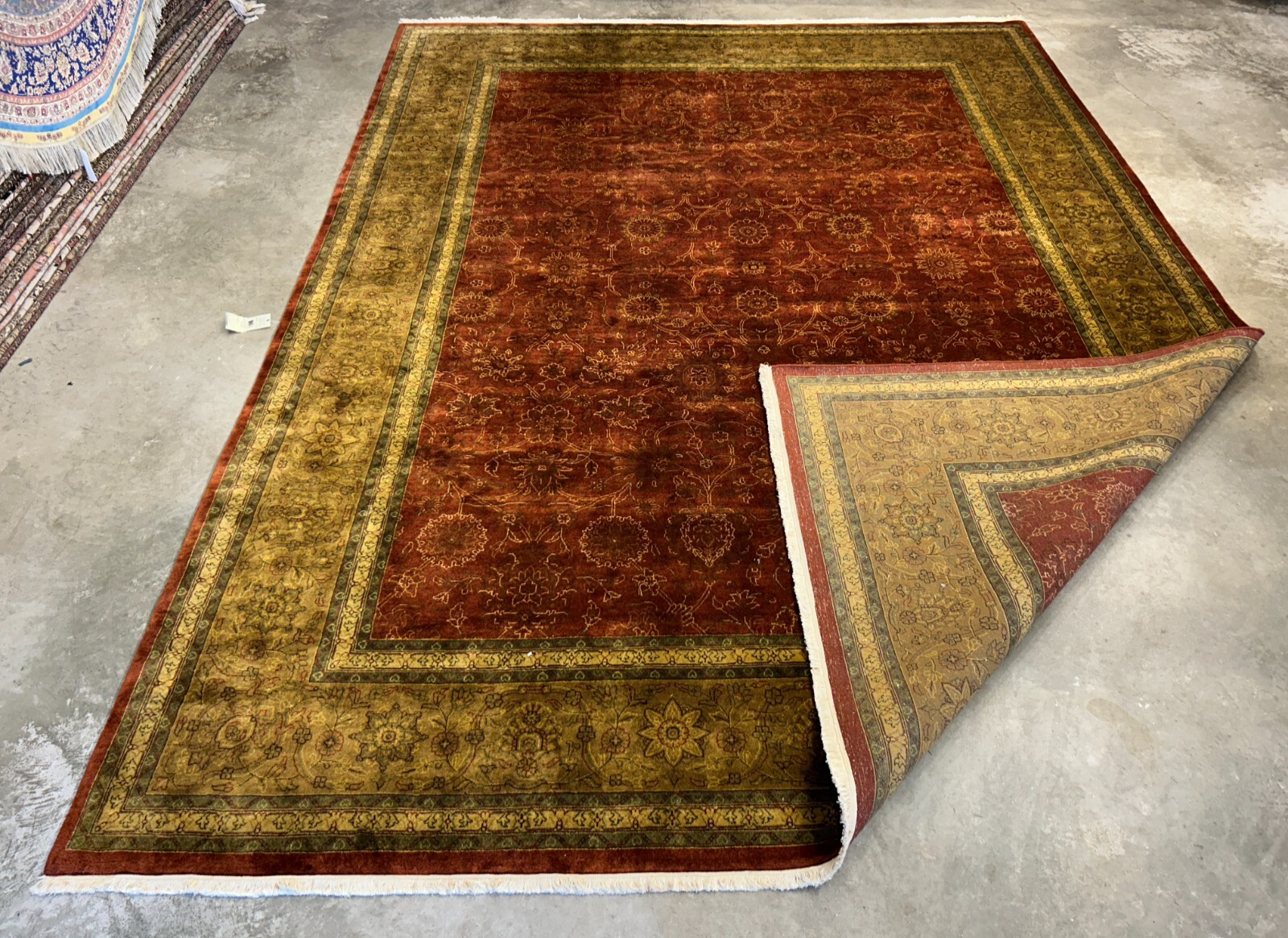 9'x12' Hand-Knotted 100% Wool Pile SAFAVIEH Rug