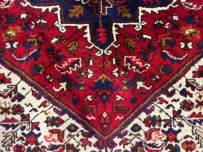 3'x4'6" Hand-Knotted 100% Wool Pile Herize Area Rug - Carpet