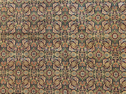 9'x12' Fine Hand-Knotted 100% Wool Pile Herati Design Carpet - Area Rug